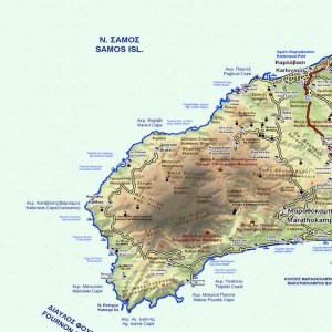 drakei samos map